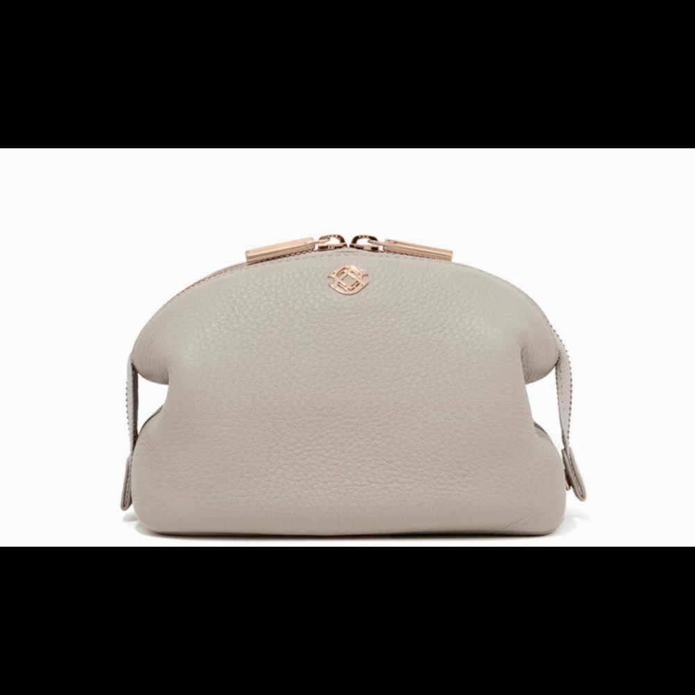 Small Dagne Dover Lola Pouch - Bone